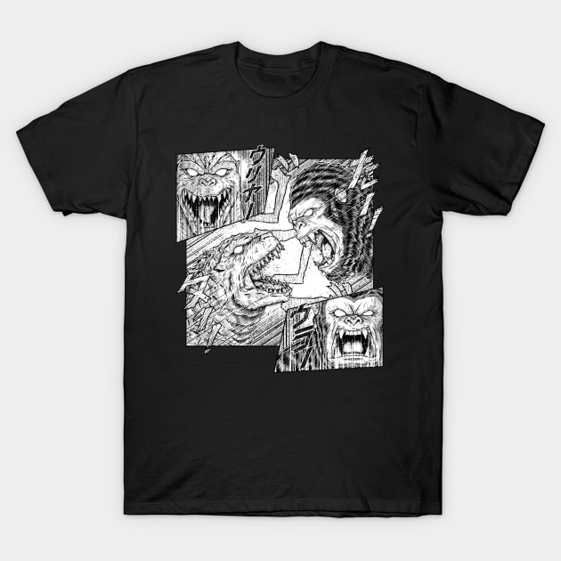 EPIC TITAN FIGHT T-Shirt by Firebrander